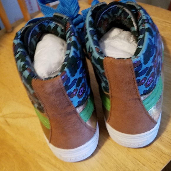 NEW Coach high top sneakers - Picture 4 of 6